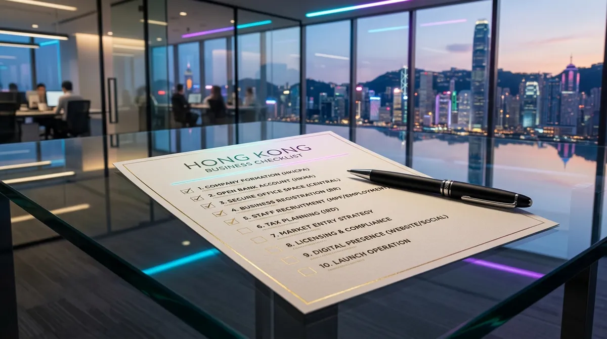 What to Do in the First 30 Days After Getting Your Hong Kong Company Registration Certificate? An Overlooked Operational Checklist