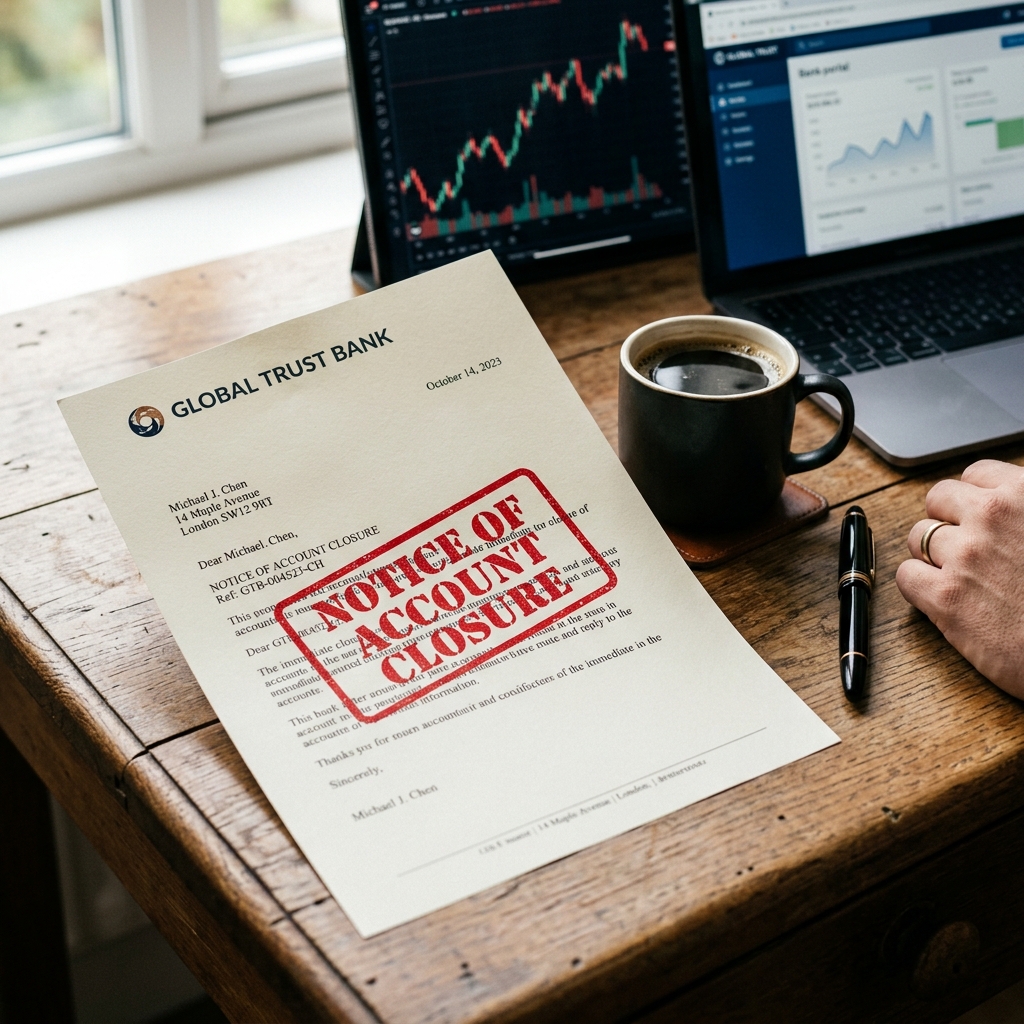 2026 Survival Guide: Received a Bank Account Closure Letter in Hong Kong? How to Clear Funds and Open a Backup Account