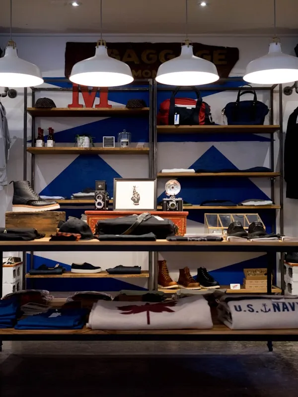 Minimalist design brand showcase